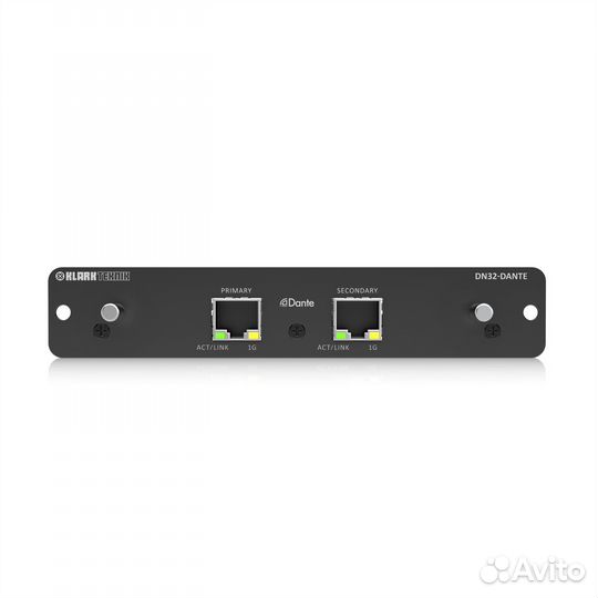 Klark teknik DN32-dante плата расширения для X32