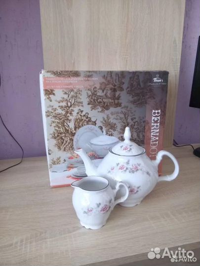 Чайный сервиз на 6 персон новый