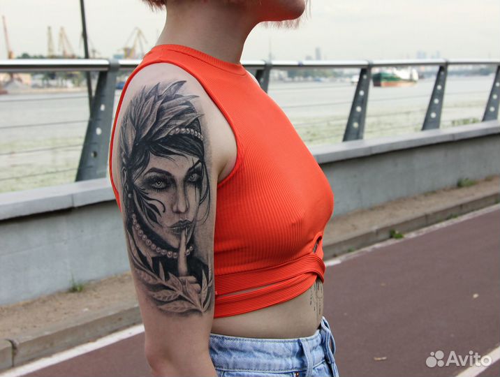Татуировка Художественная Мастер Тату топ