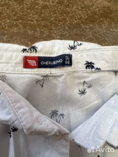 Рубашка на мальчика 98