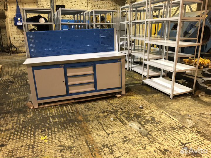 Сборка металлической мебели и стеллажей