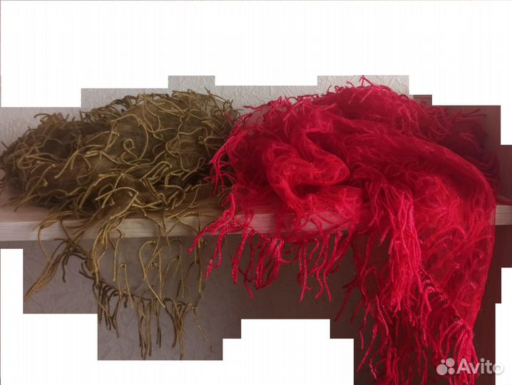 Новые палантины/шали, нарядные, органза