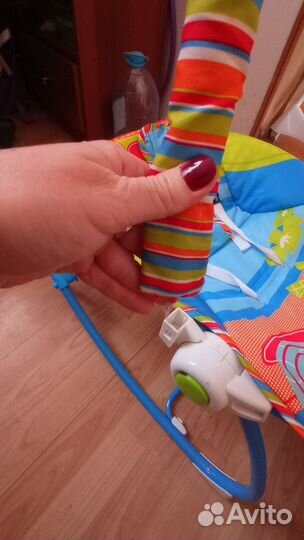 Шезлонг-качель для новорожденных