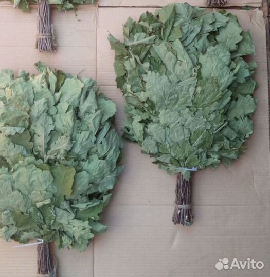 Веники дубовые банные