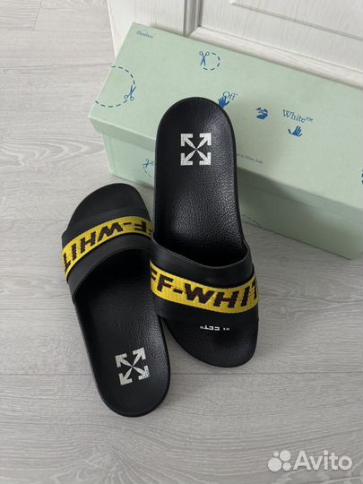 Тапки off white