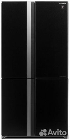 Холодильник Side by Side Sharp sjgx98PBK