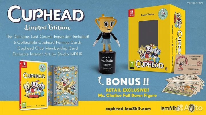 Cuphead - Limited Edition PS4, русские субтитры