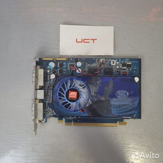 Видеокарта sapphire radeon HD3650 256Мб
