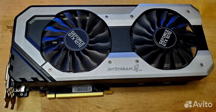 Видеокарта игровая Palit GeForce GTX 1070 8 Gb