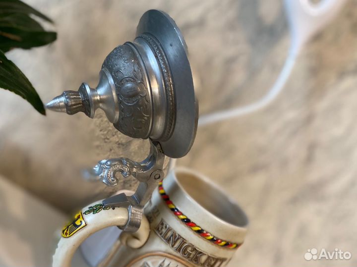 Пивная антикварная кружка