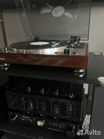 Виниловый проигрыватель Thorens TD102A Walnut