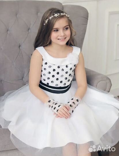 Детское нарядное платье