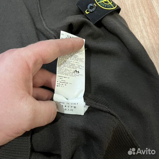 Stone Island 1/4 zip легкий свитер