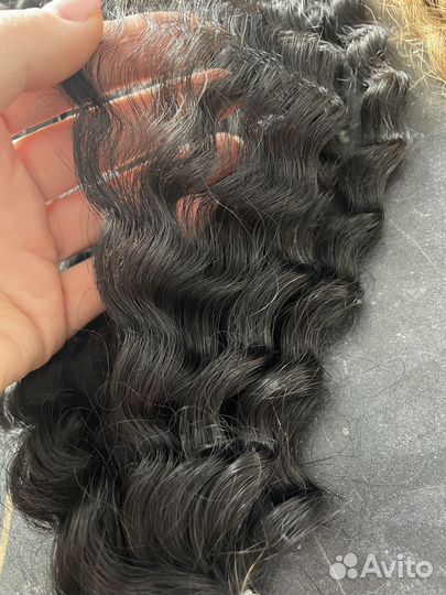 Волосы для наращивания кудри