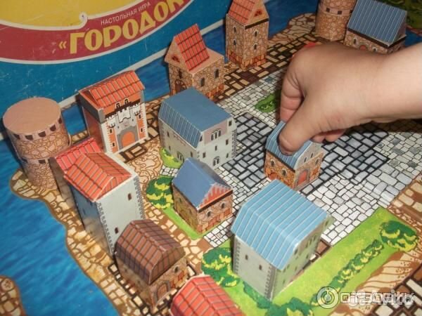 Деревянный конструктор Живые кубики Городок