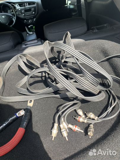Акустические силовые провода rca межблоки