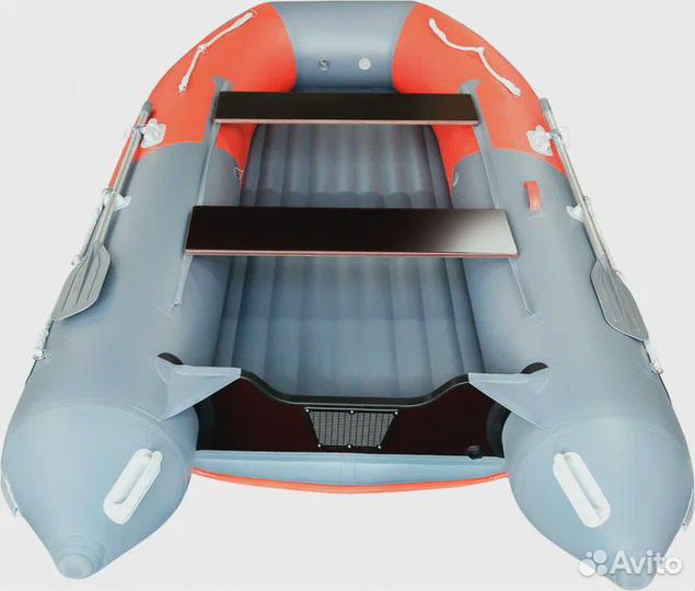Лодка пвх Нднд Gladiator E380S оранжево серый