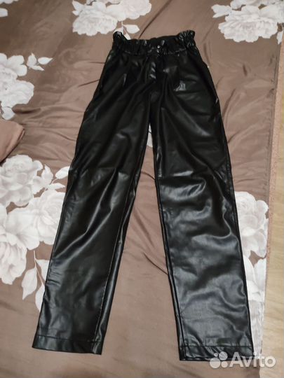 Кожаные брюки
