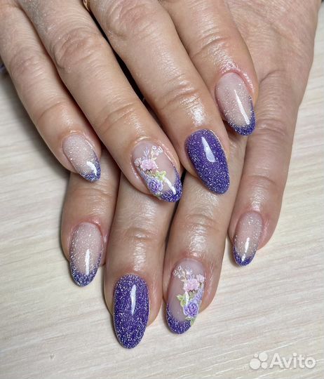 Маникюр, педикюр, наращивание ресниц