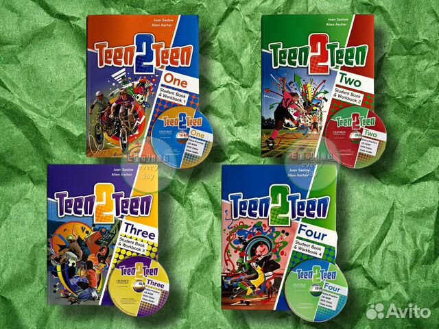 Teen2Teen 1, 2, 3, 4 учебник английский новый