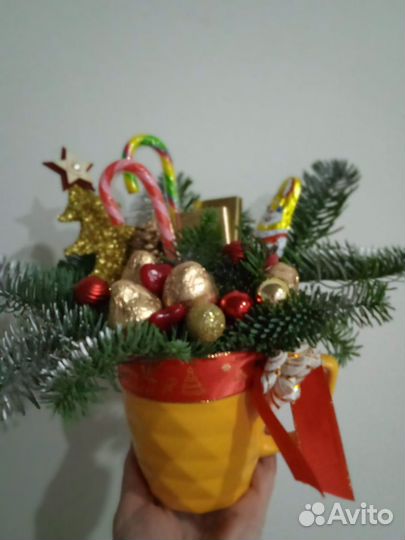 Подарки, сьедобные букеты на новый год, праздники