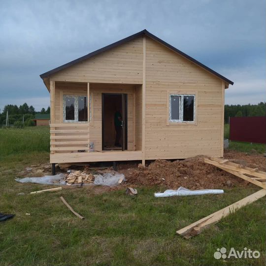 Дачный Домик 6х6 Литны вариант