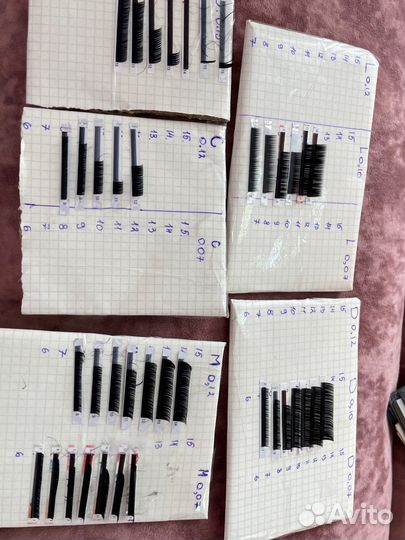 Материалы для наращивания ресниц