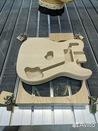 Дека электрогитары, корпус