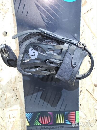 Сноуборд volkl с креплением Burton