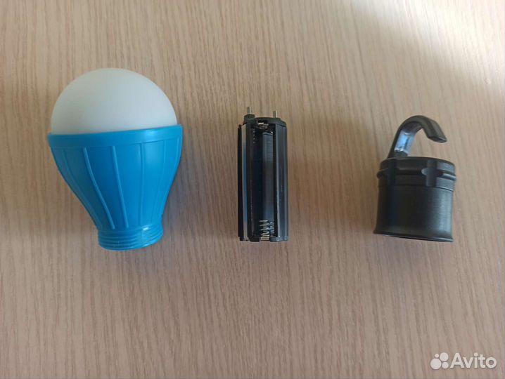 Фонарик в виде лампочки