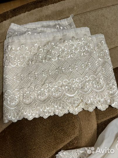 Тюль с ламбрикеном