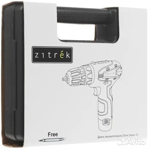 Новый Шуруповерт Zitrek Green с 2 АКБ+кейс