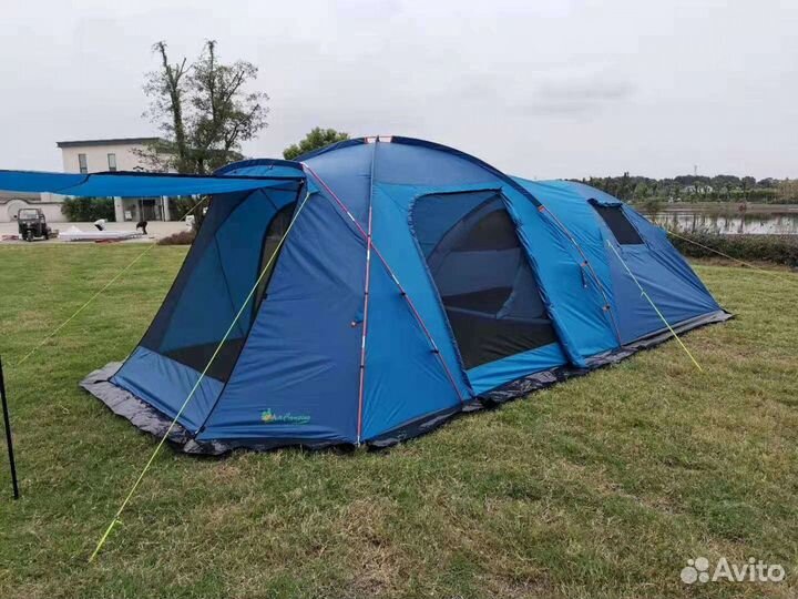 Палатка с шатром четырёхместная