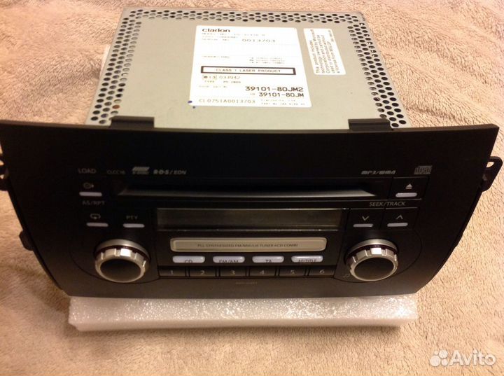 Штатная автомагнитола на Sudzuki SX4