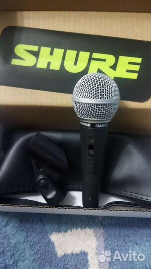Микрофон вокальный shure SM48