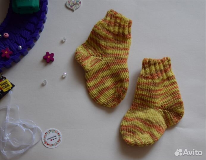 Носочки для малышей (от 0 до 6 мес.)