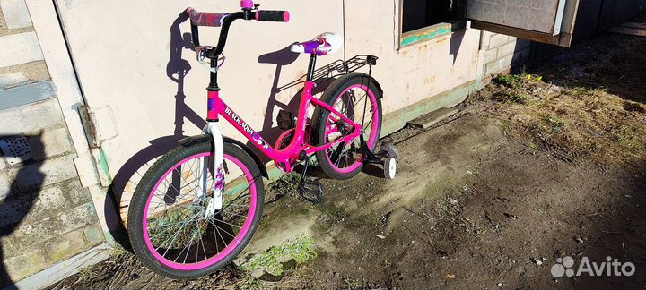 Велосипед детский 20 black aqua