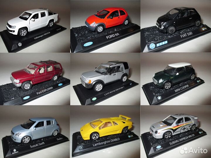Модели авто на подставках иностранные (часть 6)