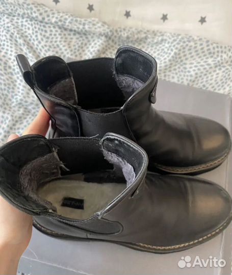 Полусапоги Tendance натуральная кожа 39