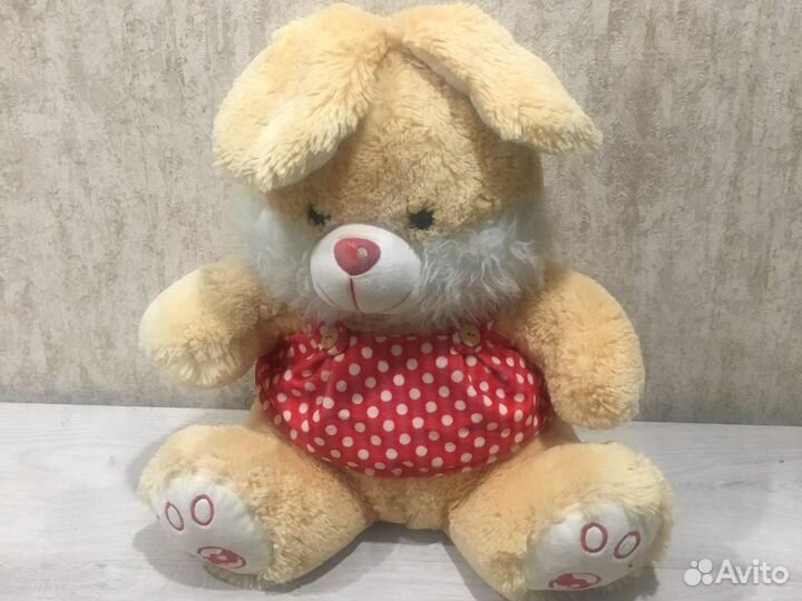 Мягкая игрушка зайчик