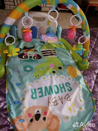 Развивающий коврик с пианино