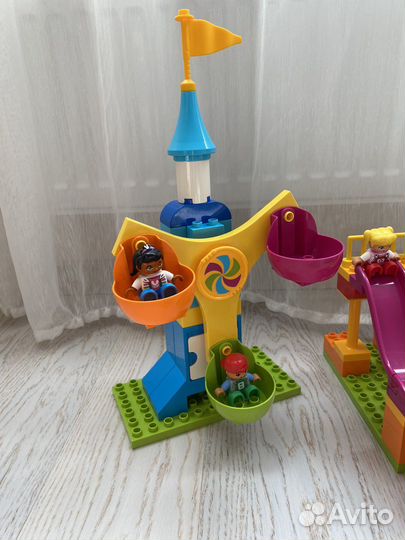 Lego duplo 10840 Большой парк аттракционов