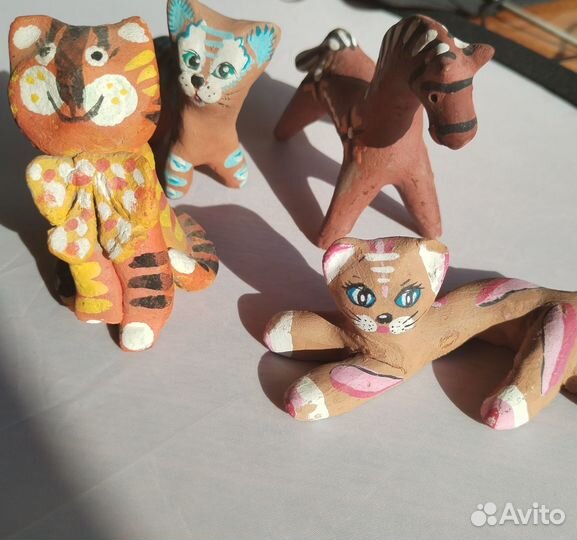 Фигурки из глины