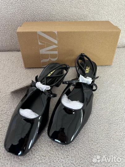 Балетки zara туфли