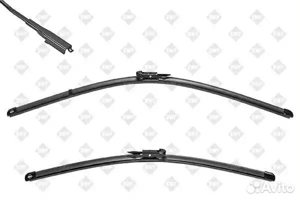 Щетки стеклоочистителя бескаркасные 600/380мм