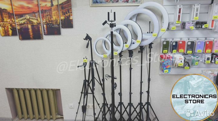 Штатив Напольный для Лампы 201 сантиметров Розн