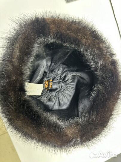 Шапка норковая женская