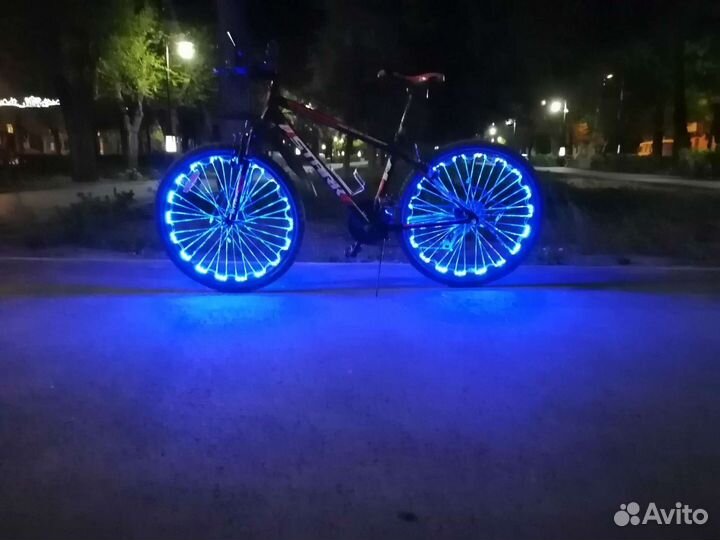 Светодиодная подсветка велосипеда