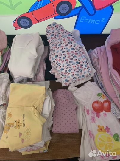 Фирменные Вещи на девочку пакетом 0-6 месяцев