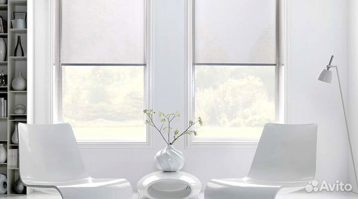 Рулонные шторы жалюзи под ключ